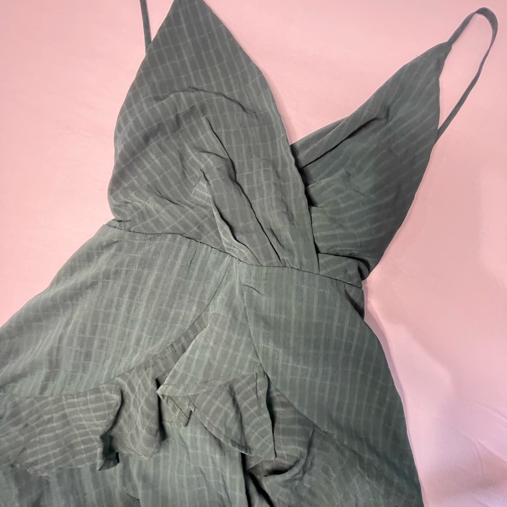 Trixxi Dark Green Dress